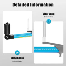 Load image into Gallery viewer, High Precision Tram Bar 2D Measuring Ruler, Automotive Chassis Measuring Tool With Level Display,Adapters,Case & CD, for Vehicle Chassis Inspection