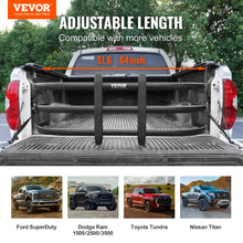 Load image into Gallery viewer, Truck Bed Extender Aluminum RetractableTailgate Extender 55.5mm-68"in Adjustable Length