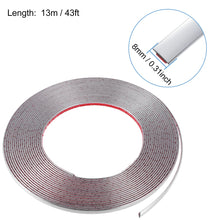 Load image into Gallery viewer, 3M/5M Exterior Car Chrome Body Strip Bumper Auto Door Protective Moulding Styling Trim Sticker 6MM 8MM 10MM 12MM 15MM 20MM 30MM