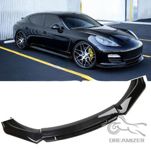 Load image into Gallery viewer, 5pcs Set Universal Car Front Bumper Lower Spoiler Splitter Diffuser Body Kit Black