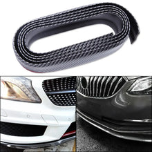 Load image into Gallery viewer, Universal Car 2.5M Car Bumper Lower Lip Spoiler Sticker Car Front Bumper Lip Rubber Car Protectors Exterior Mouldings Bumper Lip Strip
