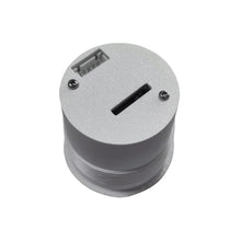 Load image into Gallery viewer, Black Car Smoke Tachometer 2" 52mm Tinted 0-8(x1000) RPM Tacho Gauges Red LED Illuminated needles LED super white display