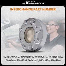 Load image into Gallery viewer, 1 Pair Front Wheel Center Hub Caps For 2005-2018 Ford F350 Super Duty Dually 4x4 560-3618 2005-18 5C34-1A096-LE 560-3598 560-3842 560-3829