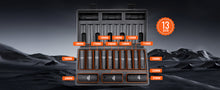 Load image into Gallery viewer, SucceBuy 1/2" 3/8" Inch Drive Impact Socket Set 13/23/33/34/48/65/90PCs SAE Metric Cr-V/Cr-Mo Socket Set 6 Point Alloy Steel Repair