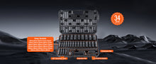 Load image into Gallery viewer, SucceBuy 1/2" 3/8" Inch Drive Impact Socket Set 13/23/33/34/48/65/90PCs SAE Metric Cr-V/Cr-Mo Socket Set 6 Point Alloy Steel Repair