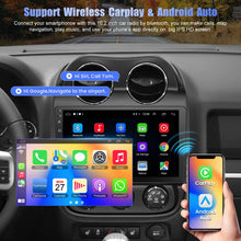 Load image into Gallery viewer, 64GB 2 Din 10" Touchscreen Carplay Android 13 Car Radio For 2010-2016 Jeep Compass/Patriot, Support Bluetooth,Back-up Camera,FM Radio,SWC,GPS Navigation
