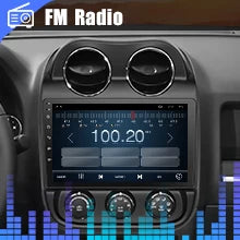 Load image into Gallery viewer, 64GB 2 Din 10" Touchscreen Carplay Android 13 Car Radio For 2010-2016 Jeep Compass/Patriot, Support Bluetooth,Back-up Camera,FM Radio,SWC,GPS Navigation
