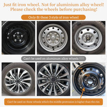 Load image into Gallery viewer, 15&quot; Inch Steel Wheel Hub Cap Blade Style Full Cover Hubcap Decorative Automotive Accessories Design for Chevy Express Cargo Van
