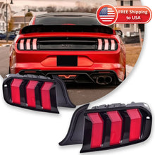 Load image into Gallery viewer, Dynamic Animated Tail Lights For 2015-2021 Ford Mustang Rear Lamp DRL Start Up Dynamic DRL Turn Signal Auto Accessories
