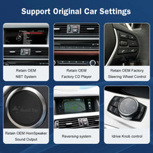Load image into Gallery viewer, 10.25 Screen IPS 1920*720 Wired/Wireless Carplay/Android Multimedia Player Display For 2011-2017 BMW 5 Series F10/F11 CIC/NBT  Touch Screen Wireless Carplay/Android
