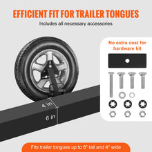 Load image into Gallery viewer, 160lbs Spare Tire Carrier Trailer Tire Mount Utility Accessories Fits Most 4 5 6 8 Lugs Wheels on 4&quot; 5&quot; 6&quot;Bolt Patterns
