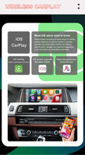 Load image into Gallery viewer, Wireless Carplay Android Auto Car Radio Multimedia Player Linux Display Screen For 2012-2017 BMW 5 Series F10 F11 CIC NBT
