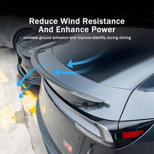 Load image into Gallery viewer, Carbon Fiber/Matte Black Trunk Lid Spoiler For 2025-2026 Tesla Model Y Juniper Spoiler Real Carbon Fiber

