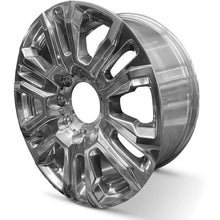 Load image into Gallery viewer, 8 Lug 20&quot;x8.5&quot; Inch Polished Silver Wheel Rim For 2020-2024 GMC Sierra 3500 OE Direct Replacement Rim
