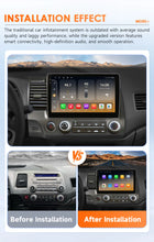 Load image into Gallery viewer, Wireless CarPlay 2 Din Android 14 Car Stereo For 2006-2011 Honda Civic Left Driving Autoradio RDS FM DSP Audio GPS Navigation WiFi Player Bluetooth Handsfree 8 Core Car Intelligent System
