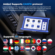 Load image into Gallery viewer, MUCAR VO7S/VO7 Car Diagnostic Tool Bi-Directional ECU Coding OBD2 Scanner Full System Diagnosis 28 Reset AutoAuth for FCA SGW
