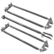 Load image into Gallery viewer, Weld-On Parallel 4 Link Suspension Kit 24" Steel Bars For Hot Rod Lowrider Rat Rod Truck Classic
