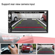 Load image into Gallery viewer, Universal 7" Inch Touch Screen Bluetooth 2 Din Car Radio Stereo HD Car Stereo Auto Audio Multimedia Player MP5 USB TF FM EQ
