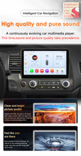 Load image into Gallery viewer, Wireless CarPlay 2 Din Android 14 Car Stereo For 2006-2011 Honda Civic Left Driving Autoradio RDS FM DSP Audio GPS Navigation WiFi Player Bluetooth Handsfree 8 Core Car Intelligent System
