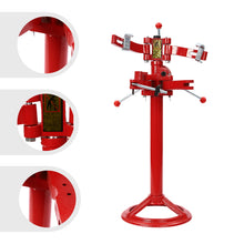 Load image into Gallery viewer, Red 2200Lbs Cast Iron Strut Spring Compressor 8.3-22.4in Adjustable 35.5-45in Height Auto Shock Coil Remove/Replace Repair Tool

