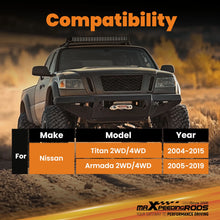 Load image into Gallery viewer, 2''-4" Inch Lift Kit Adustable Front Upper Control Arms For 2004-2015 Nissan Titan / 2005-2019 Nissan Armada
