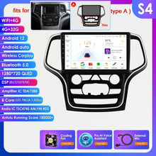 Load image into Gallery viewer, Hizpo 10.1 Wireless Carplay 4G 2Din Android 13 Car Multimedia Player Radio For 2014-2022 Jeep Grand Cherokee WK2 Video Player Autoradio GPS DSP
