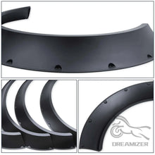 Load image into Gallery viewer, 4pcs Matte Black Universal Car Wide Fender Flares Wheel Arches Extension Mud Mudguards For AUDI, For LEXUS, For Dodge Challenger
