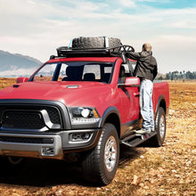 Load image into Gallery viewer, 1 Pair Black Double-step Running Boards 6.5 Inches For 2019-2023 Dodge Ram 1500 Crew Cab New Body Style Not For Classic Style
