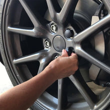 Load image into Gallery viewer, 29pcs Gloss Black Wheel Lug Nut Covers &amp; Center Caps For Tesla Cybertruck (25 Lugs + 4 Caps )
