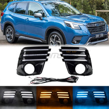 Load image into Gallery viewer, LED DRL Daytime Running Lights For 2020-2024 Subaru Forester SK Fog Lamp Surround Panels
