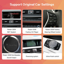 Load image into Gallery viewer, Wireless Carplay Android Auto Car Radio Multimedia Player Linux Display Screen For 2012-2017 BMW 5 Series F10 F11 CIC NBT
