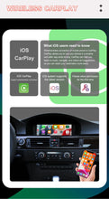 Load image into Gallery viewer, Touch Screen Wireless CarPlay Android Auto Car Multimedia 8.8 Display *720 Resolution For 2005-2011 BMW 3 Series E90 E91 E92 E93 BMW 5 Series E60 E61
