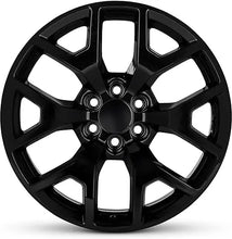 Load image into Gallery viewer, 20&quot;x9&quot; Inch Gloss Black Wheel Rim For 2014-2024 GMC Sierra 1500 OE Direct Replacement - Road Ready Car Wheel
