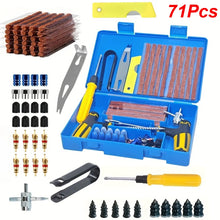 Load image into Gallery viewer, 71pcs Car Tire Repair Kit Puncture Plug Tools Puncture Emergency for Universal Tire Strips Glue Repair Tool Kit
