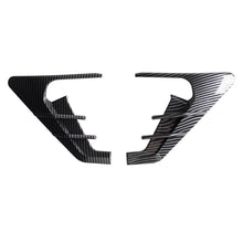 Load image into Gallery viewer, 2pcs Carbon Fiber Car Fender Side Camera Flanks Covers Spoiler Canards Decorative Protector Guards Dustproof DIY Kit For Tesla Model 3 Y
