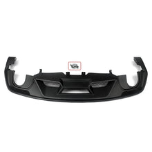 Load image into Gallery viewer, Matte Black GT500 Style Rear Bumper Lower Diffuser For 2015-2017 Ford Mustang Quad/Dual Exhaust
