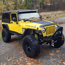 Load image into Gallery viewer, 17"x9" Inch Black Wheel with 5x4.5 and 5x114.3 Bolt Pattern For Jeep Wrangler YJ TJ Cherokee XJ Grand Cherokee ZJ 17x9 Inch
