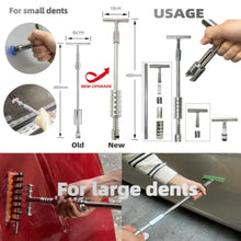 Load image into Gallery viewer, 159pcs Set Autobody Paintless Dent Repair Tool Kit, Big Size Slide Puller And Dent Rods Crowbar, Car Dent Lifter Hail Removal Kit

