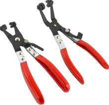 Load image into Gallery viewer, Car Hose Spring Clamp Pliers, Bendable Hose Clamps Cable Type Flex Cable Straight Hose Bundle Removal Long Clamps Auto Repair Tools
