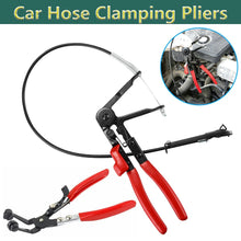 Load image into Gallery viewer, Car Hose Spring Clamp Pliers, Bendable Hose Clamps Cable Type Flex Cable Straight Hose Bundle Removal Long Clamps Auto Repair Tools
