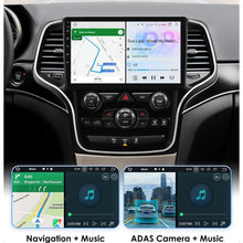 Load image into Gallery viewer, Hizpo 10.1 Wireless Carplay 4G 2Din Android 13 Car Multimedia Player Radio For 2014-2022 Jeep Grand Cherokee WK2 Video Player Autoradio GPS DSP
