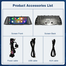Load image into Gallery viewer, 10.25 Screen IPS 1920*720 Wired/Wireless Carplay/Android Multimedia Player Display For 2011-2017 BMW 5 Series F10/F11 CIC/NBT  Touch Screen Wireless Carplay/Android
