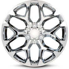 Load image into Gallery viewer, 22&quot;x9&quot; Inch Chrome Wheel For 1999-2023 Chevrolet Silverado 1500 OE Direct Replacement - Road Ready Car Wheel
