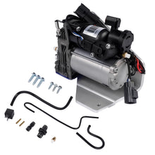 Load image into Gallery viewer, AP03 Air Suspension Compressor Pump +Relay For 2005-2013 Land Rover LR3 LR4 Range Rover Sport
