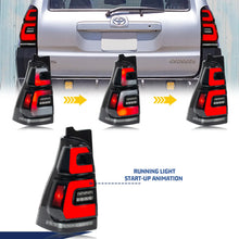 Load image into Gallery viewer, 1 Pair LED Tail Lights For 2003-2009 Toyota 4Runner 4th Gen TRD SR5 Start-up Animation Sequential Turn Signal Rear Lamps Assembly
