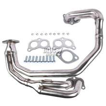 Load image into Gallery viewer, Polished Stainless  Exhaust Header For 1997-2005 Subaru Impreza RS 2.5 EJ25 No Turbo Manifold
