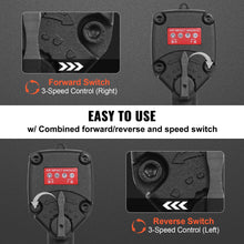Load image into Gallery viewer, VEVOR Air Impact Wrench 3/8 Inch Square Drive 690ft lbs Pneumatic Impact Gun Tire Removal Tool for Auto Repairs and Maintenance
