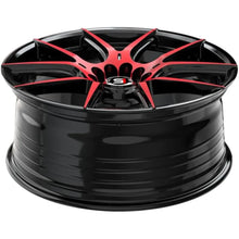 Load image into Gallery viewer, 17x8 4x100/4x4.5 +42mm Black/Red Wheel Rim 17 Inch for SUV Car Application Alloy Steel
