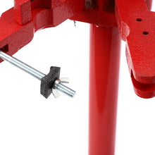 Load image into Gallery viewer, Red 2200Lbs Cast Iron Strut Spring Compressor 8.3-22.4in Adjustable 35.5-45in Height Auto Shock Coil Remove/Replace Repair Tool
