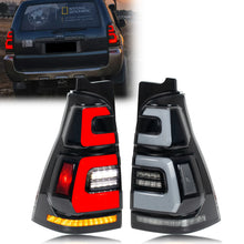 Load image into Gallery viewer, 1 Pair LED Tail Lights For 2003-2009 Toyota 4Runner 4th Gen TRD SR5 Start-up Animation Sequential Turn Signal Rear Lamps Assembly
